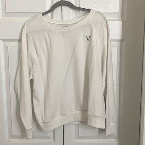 Victoria Secret White Sweatshirt
